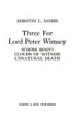 Cover image for Three for Lord Peter Wimsey