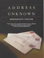 Cover image for Address Unknown