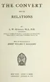Cover image for The convert and his relations