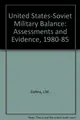 Cover image for U.S.-Soviet military balance 1980-1985