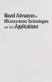 Cover image for Novel Advances in Microsystems Technologies and Their Applications