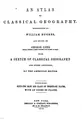 Cover image for An Atlas of Classical Geography