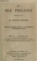 Cover image for Le mie prigioni