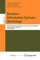 Cover image for Business Information Systems Workshops
