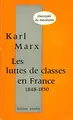 Cover image for Les luttes de classes en France 1848-1850