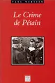 Cover image for Le Crime de Pétain