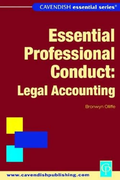 Essential Professional Conduct: Accountancy for Lawyers (Essential Professional Conduct) cover