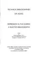 Cover image for Depression in the elderly