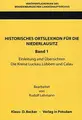 Cover image for Historisches Ortslexikon Für Die Niederlausitz. Band 1 (German Edition)
