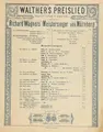 Cover image for Die Meistersinger von Nürnberg