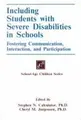 Cover image for Including Students with Severe Disabilities in Schools