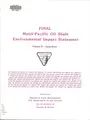 Cover image for Mobil-Pacific oil shale environmental impact statement