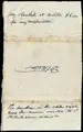 Cover image for [Letter to] D. Weston