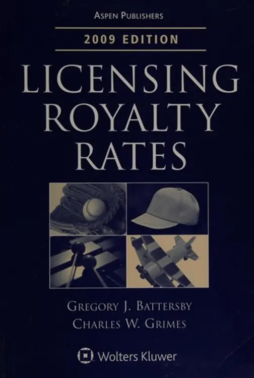 Licensing royalty rates cover