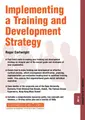 Cover image for Implementing a training and development strategy