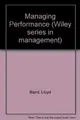 Cover image for Managing performance