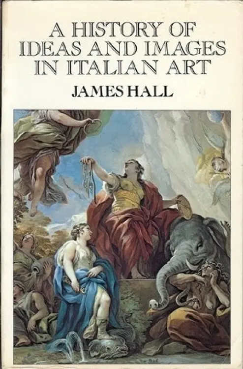 A history of ideas and images in Italian art cover