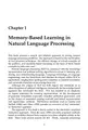 Cover image for MEMORY-BASED LANGUAGE PROCESSING.