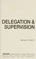 Cover image for Delegation and Supervision