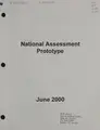Cover image for National assessment prototype