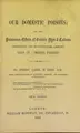Cover image for Our domestic poisons; or, the poisonous effects of certain dyes & colours