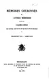 Cover image for Mémoires couronnés et autres mémoires publićs par l'Académie royale des sciences, des lettres et ...