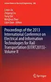 Cover image for Proceedings of the 2013 International Conference on Electrical and Information Technologies for Rail Transportation -Volume II