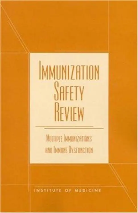 Immunization Safety Review: Multiple Immunizations and Immune Dysfunction (The Compass series) cover