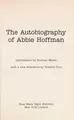 Cover image for The autobiography of Abbie Hoffman