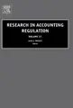 Cover image for Research in Accounting Regulation