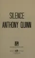 Cover image for Silence
