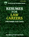 Cover image for Resumes for Law Careers
