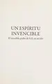 Cover image for Un espíritu invencible