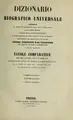 Cover image for Dizionario biografico universale