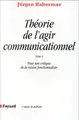 Cover image for Théorie de l'agir communicationnel