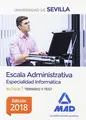 Cover image for Escala Administrativa  de la Universidad de Sevilla. Bloque I. Temario y test