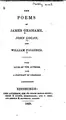 Cover image for The Poems of James Grahame, John Logan, and William Falconer