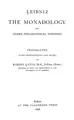 Cover image for The monadology and other philosophical writings