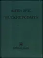 Cover image for Teutsche Poemata und Aristarchus wieder die Verachtung Teutscher Sprach