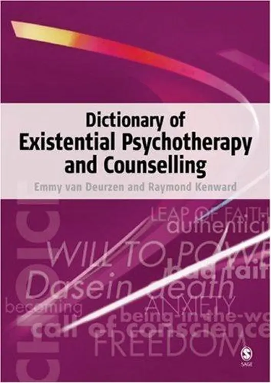 Dictionary of Existential Psychotherapy and Counselling cover