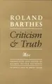 Cover image for Criticism and truth