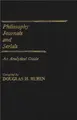 Cover image for Philosophy journals and serials