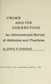 Cover image for Crime and its correction