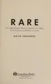 Cover image for Rare