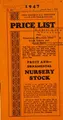 Cover image for Fruit and ornamental nursery stock