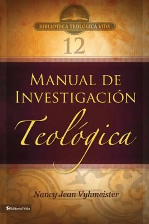 Manual De Investigacin Teologica cover