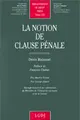 Cover image for La notion de clause pénale