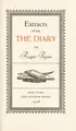 Cover image for Extracts from the diary of Roger Payne
