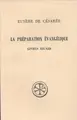Cover image for La  préparation évangélique