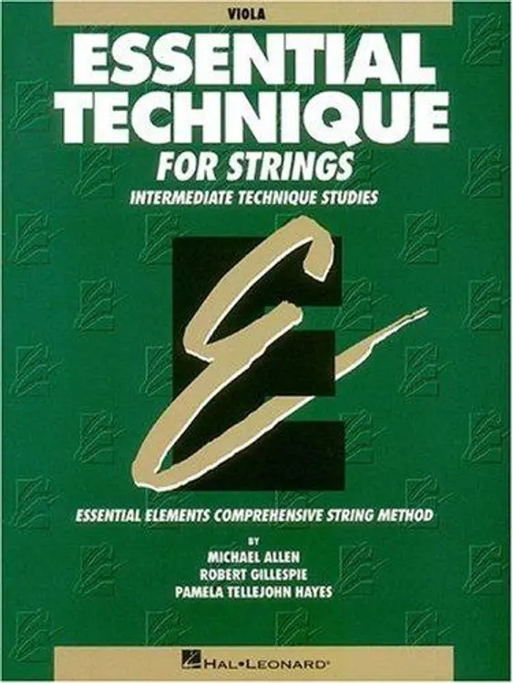 Essential Technique for Strings - Viola: Intermediate Technique Studies cover